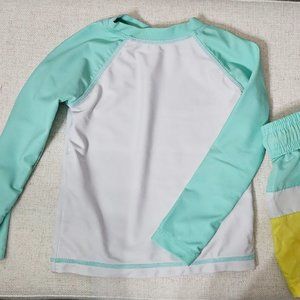 Tommy Bahama‎ Kids 2pc Swim Trunks and Shirt Set 12 Months